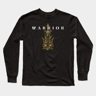 The Warrior's Golden Sword Long Sleeve T-Shirt